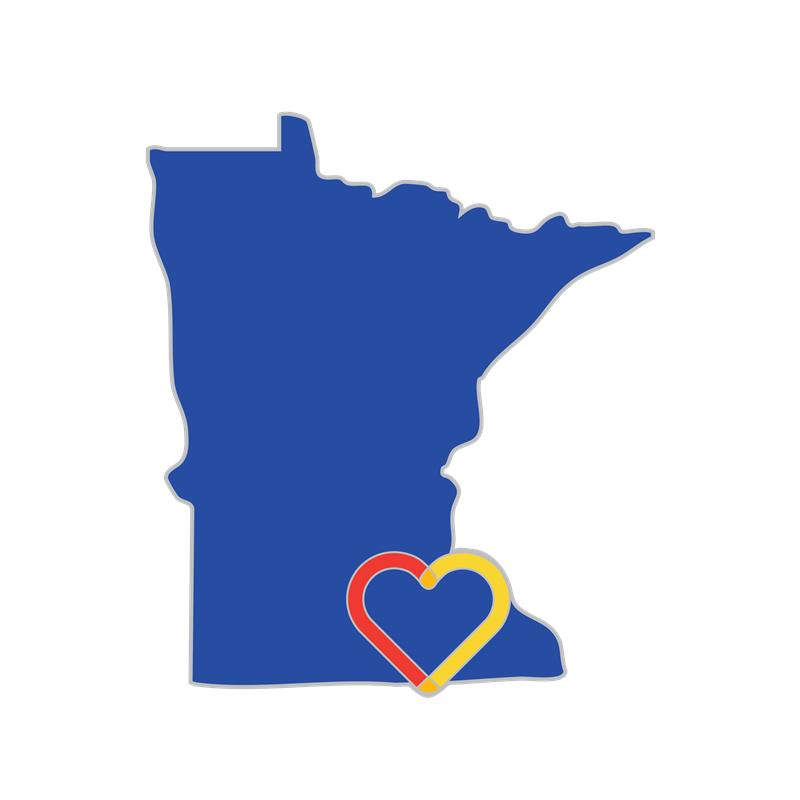 Minnesota lapel pin
